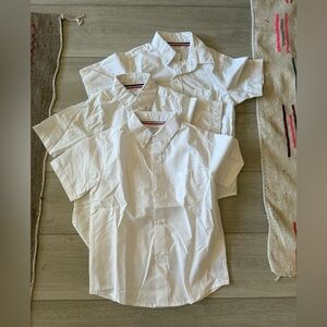 One! French Toast boy’s white shirt sleeve shirt. Size 7